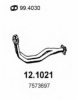 FIAT 7573697 Exhaust Pipe